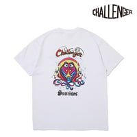 チャレンジャー CHALLENGER SUNRISES TEE WHITE