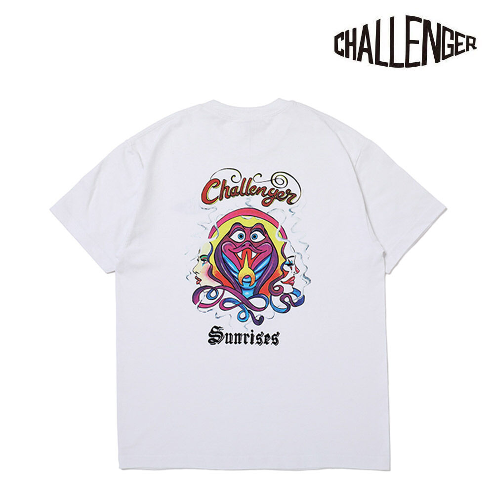 チャレンジャー CHALLENGER SUNRISES TEE WHITE | daze &