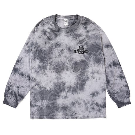 チャレンジャー CHALLENGER　TIE DYE WOLF LOGO L/S TEE