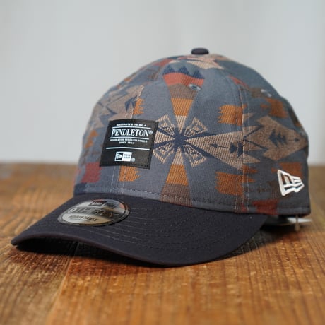 NEW ERA・ニューエラ 9THIRTY Pendleton ペンドルトン ウーブンパッチ ネイビー 14699525