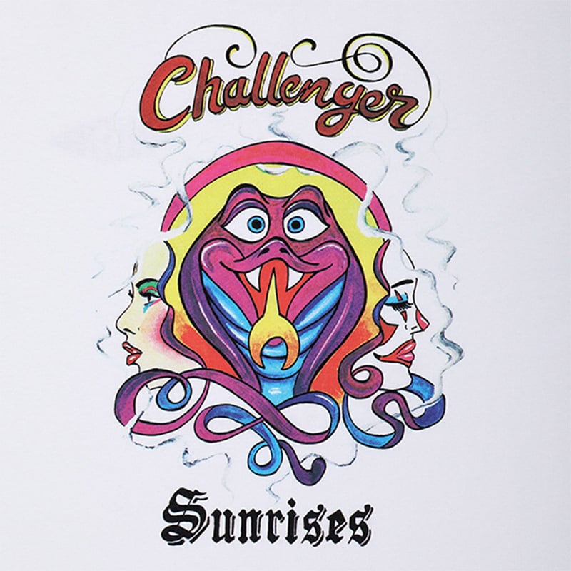 チャレンジャー CHALLENGER SUNRISES TEE WHITE | daze & ...