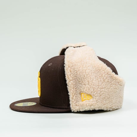 NEW ERA・ニューエラ　   59FIFTY Dog Ear ドッグイヤー サンディエゴ・パドレス（バーントウッド）