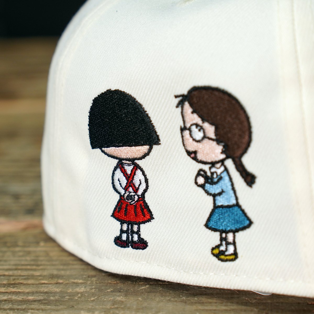 しらはまるこ NEW ERA・ニューエラ 59FIFTY さくらももこ ちびまる子ちゃん オール