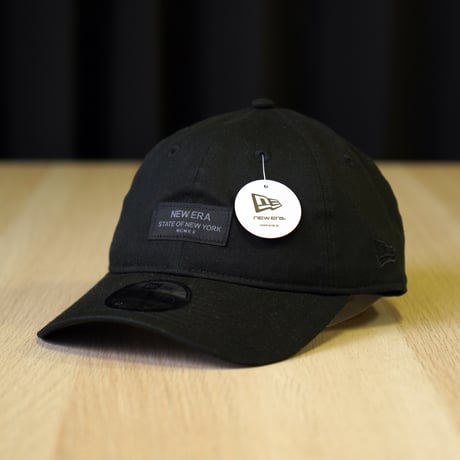 NEW ERA・ニューエラ 9TWENTY Black Patch ブラック