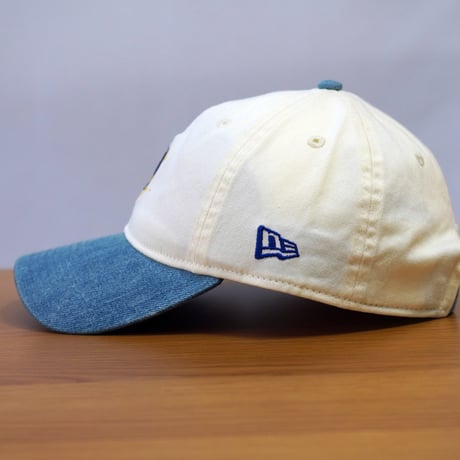 NEW ERA・ニューエラ 9TWENTY NBA Mini Logo ゴールデンステイト・ウォリアーズ クローム/ネイビー