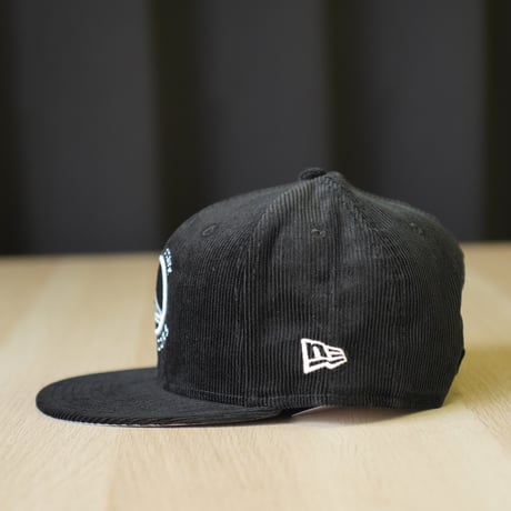 NEW ERA・ニューエラ 9FIFTY NBA Black and White コーデュロイ ゴールデンステイト・ウォリアーズ ブラック