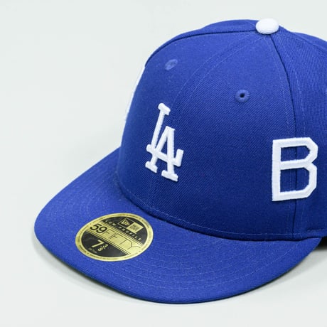 NEW ERA・ニューエラ　LP 59FIFTY ロサンゼルス・ドジャース MLB チームロゴアーカイブ ダークロイヤル　大谷翔平　SHOHEI OHTANI