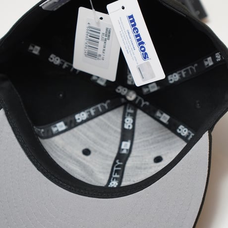 NEW ERA・ニューエラ 59FIFTY mentos メントス Soft Buckram ソフトバックラム ブラック