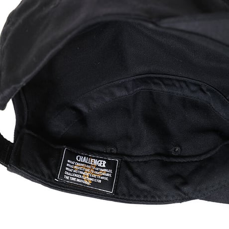 チャレンジャー CHALLENGER　FIELD JET CAP（BLACK）（JET CAP・ジェットキャップ）
