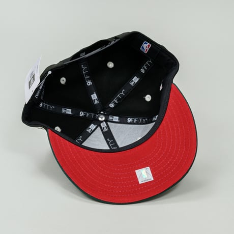 NEW ERA・ニューエラ　 LP 9FIFTY NBA Color Custom シカゴ・ブルズ ブラック ダークグリーンバイザー