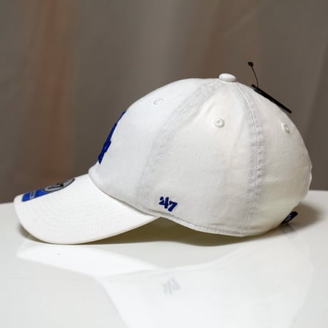 47BRAND フォーティーセブン キャップ '47 キッズ クリーンナップ ロサンゼルス・ドジャース ホワイト B-RGW12GWS-WHE-KIDS