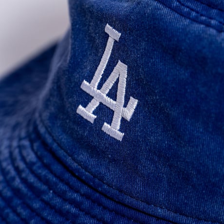 NEW ERA・ニューエラ　 バケット01 ロサンゼルス・ドジャース アシッドウォッシュ（ダークロイヤル）（M/Lサイズ）　大谷翔平　SHOHEI OHTANI