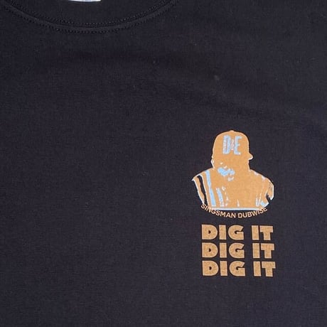 DE SINGSMAN　23ver LATE80s "B" 偉人シリーズ　Tee（ブラック）
