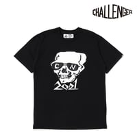 【NIGHBORHOODコラボ】ネイバーフッド チャレンジャー 2021 SKULL TEE BLACK