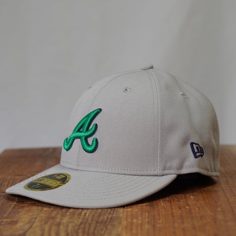NEW ERA・ニューエラ　LP 59FIFTY MLB Color Variation アトランタ・ブレーブス グレー