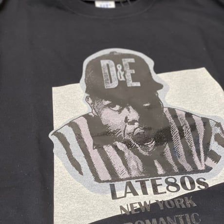DE SINGSMAN　23ver LATE80s "B" 偉人シリーズ　 L/S Tee（ブラック）