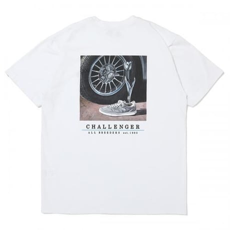 チャレンジャー CHALLENGER THE LAND TEE（WHITE）