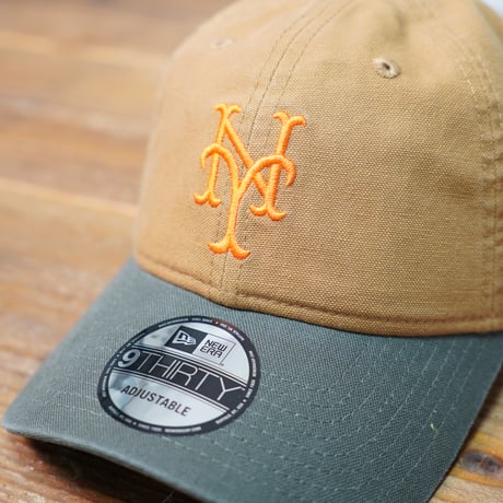NEWERA・ニューエラ　9THIRTY Powered by GORO NAKATSUGAWA（min-nano）ニューヨーク・メッツ ライトブロンズ モスバイザー
