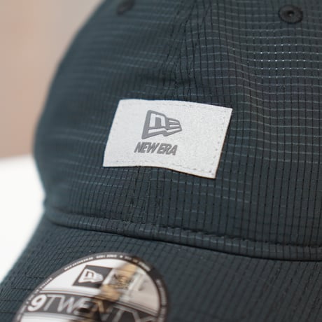 NEW ERA・ニューエラ 9TWENTY Dot Air ウーブンパッチ ブラック｜パフォーマンスアパレル