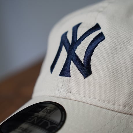 NEW ERA・ニューエラ　9TWENTY Washed Duck ニューヨーク・ヤンキース クローム