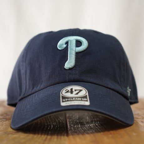 47BRAND フォーティーセブン キャップ ’47 フィラデルフィア・フィリーズ クリーンナップ ボールパーク  ネイビー BALLPARK '47 CLEAN UP B-BLPRK19GWS-NY