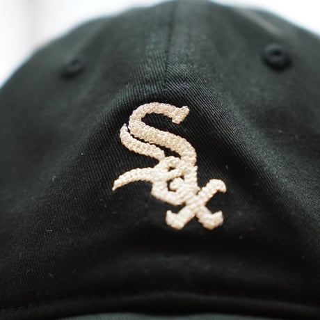 NEWERA・ニューエラ　 9TWENTY MLB Chain Stitch シカゴ・ホワイトソックス　ブラック