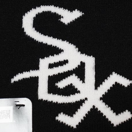 NEWERA・ニューエラ ベーシック ビーニー Cooperstown クーパーズタウン シカゴ・ホワイトソックス ブラック 14312246