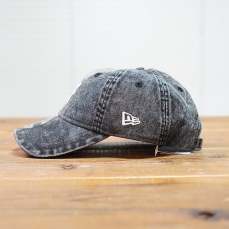 NEWERA・ニューエラ　9TWENTY Chemical Wash Classic Logo クラシックロゴ ブラック