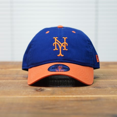 NEWERA・ニューエラ　9THIRTY Powered by GORO NAKATSUGAWA（min-nano）ニューヨーク・メッツ ダークロイヤル バーントオレンジバイザー