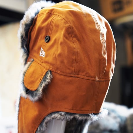 NEW ERA・ニューエラ　トラッパー The Trapper ダックキャンバス（タン）