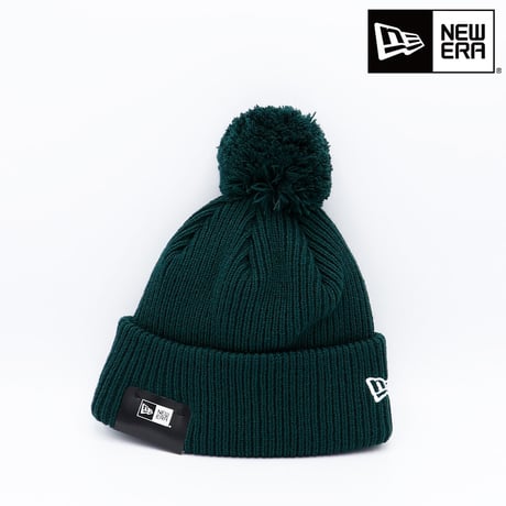 NEWERA ニューエラ　ポンポンニット リブ ブリティッシュグリーン