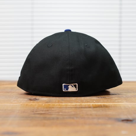 NEWERA・ニューエラ　LP 59FIFTY Duck Canvas ダックキャンバス ロサンゼルス・ドジャース ブラック ダークロイヤルバイザー