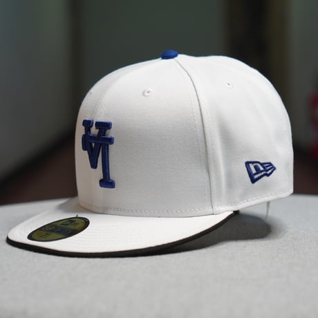 NEW ERA・ニューエラ　59FIFTY MLB Upside Down ロサンゼルス・ドジャース ホワイト