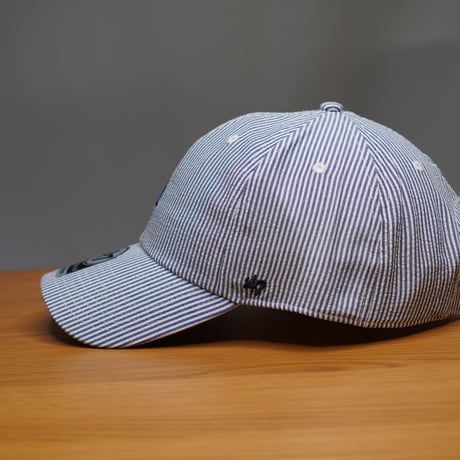 47BRAND フォーティーセブン キャップ 47 クリーンナップ ロサンゼルス・ドジャース SEERSUCKER シアサッカー ネイビー