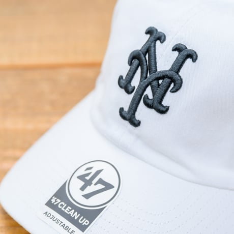 メッツ キャップ ’47 クリーンナップ ホワイト METS ’47 CLEAN UP WHITE　[フォーティーセブン]　千賀滉大