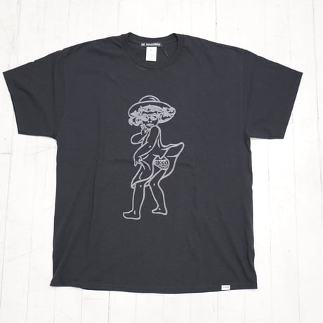 DE SINGSMAN　〈90’s USED加工〉　BEACHベイビィ Tee（ブラック）