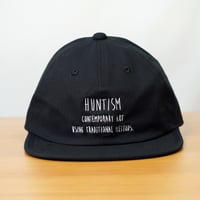 HUNTISM ハンティズム 6パネルキャップ Embroidery RS Cap / Black htm261006