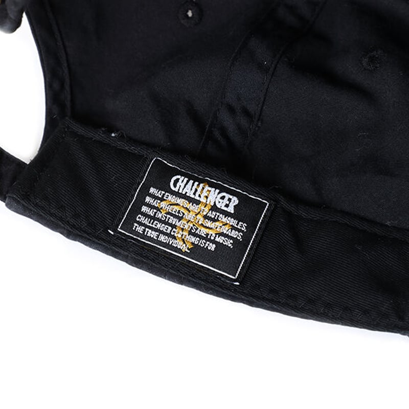 CHALLENGER チャレンジャー spider キャップ チャレンジャー CHALLENGER LOGO SPIDER CAP（BLACK） | daz