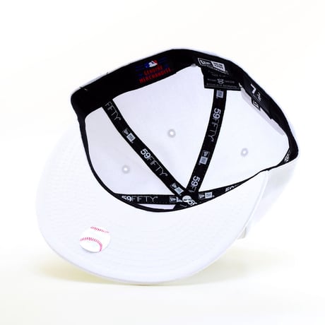 NEW ERA・ニューエラ　 59FIFTY NEW ERA LOSDOD WHITE BLACK　Los Angers Dodgers・ロサンゼルス・ドジャース　大谷翔平　SHOHEI OHTANI