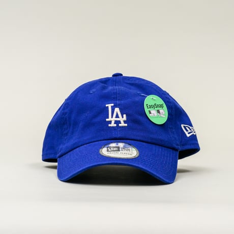 NEWERA・ニューエラ　カジュアルクラシック Casual Classic ロサンゼルス・ドジャース ミッドロゴ ダークロイヤル × クローム　大谷翔平