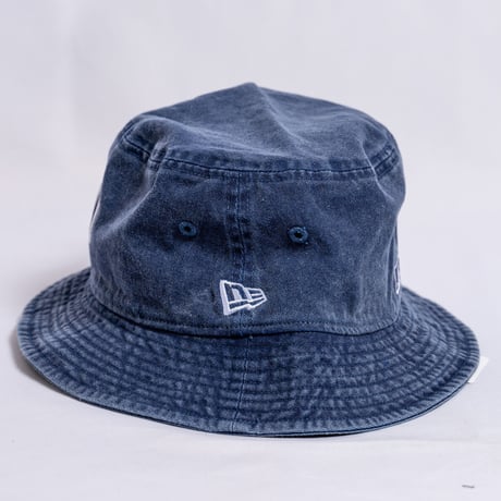 NEW ERA・ニューエラ　 バケット01 ニューヨーク・ヤンキース アシッドウォッシュ（ネイビー）（M/Lサイズ）