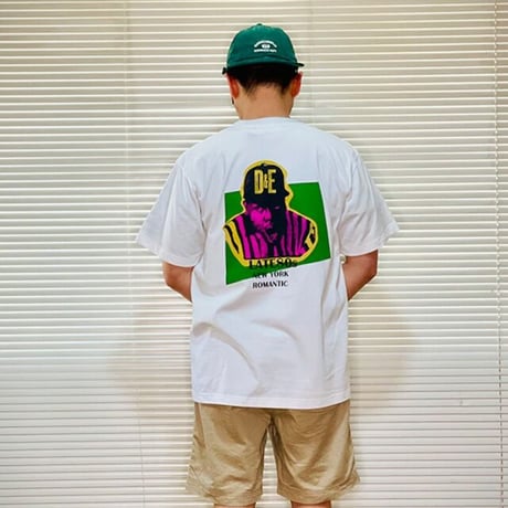 DE SINGSMAN　23ver LATE80s "B" 偉人シリーズ　Tee（ホワイト）