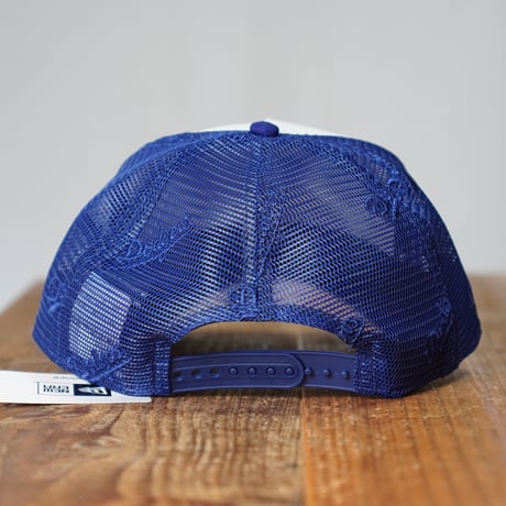 NEW ERA・ニューエラ　9FORTY A-Frame トラッカー MLB Mesh Embroidery ロサンゼルス・ドジャース ホワイト/ダークロイヤル
