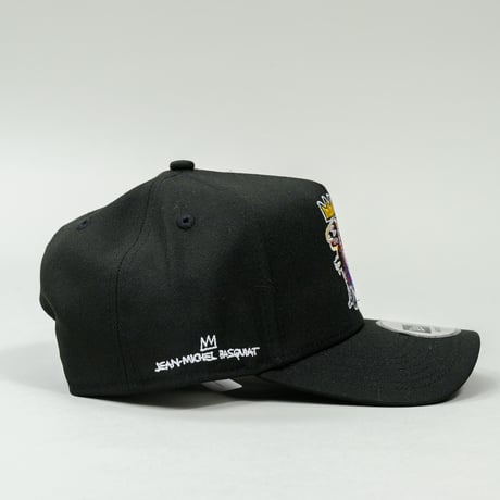 NEW ERA・ニューエラ　9FORTY A-Frame JEAN MICHEL BASQUIAT ジャン=ミシェル・バスキア PEZ DISPENSER（ブラック）