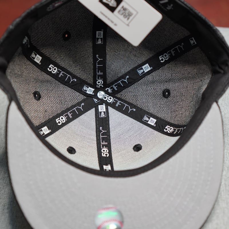 NEW ERA・ニューエラ 59FIFTY MLB Denim 2-Tone シカゴ・ホワイト