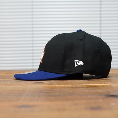 NEWERA・ニューエラ　LP 59FIFTY Duck Canvas ダックキャンバス ロサンゼルス・ドジャース ブラック ダークロイヤルバイザー