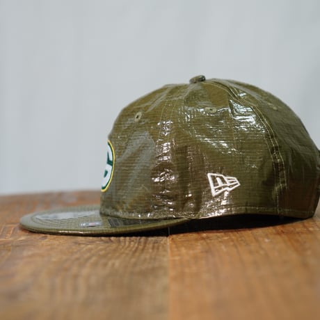 NEW ERA・ニューエラ　RC 9FIFTY フラットバイザー Powered by GORO NAKATSUGAWA（min-nano）グリーンベイ・パッカーズ オリーブ