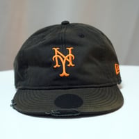 NEW ERA 9TWENTY たべっ子どうぶつ ライオン ブラック NEW ERA（ニューエラ） キッズ たべっ子どうぶつ 帽子 らいおん