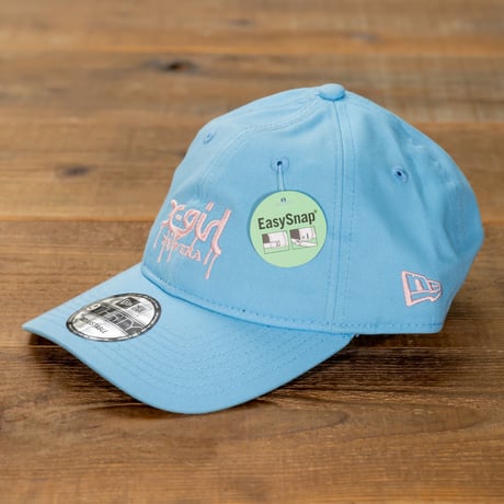 NEW ERA ニューエラ 　9THIRTY イージースナップ X-girl ミルズロゴ ドリッピング オーガストブル