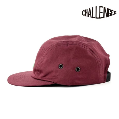 チャレンジャー・CHALLENGER　BASS NEON SIGN CAP BURGUNDY（JET CAP・ジェットキャップ）